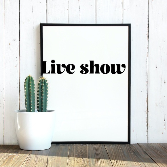 Accessories - Live show